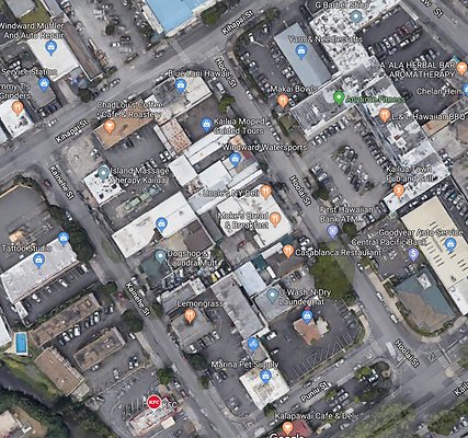 th Kihapai St, Hoolai St, Puniu St, Kainehe St