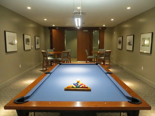 Billiards room