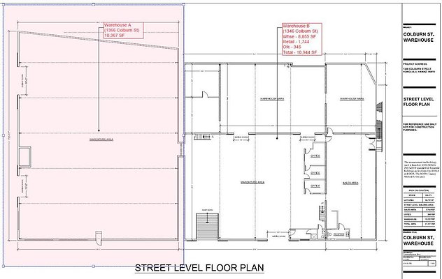 th X-1366 Colburn St Floor Plans