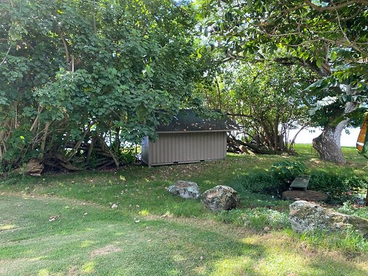 Fishpond Container Shed