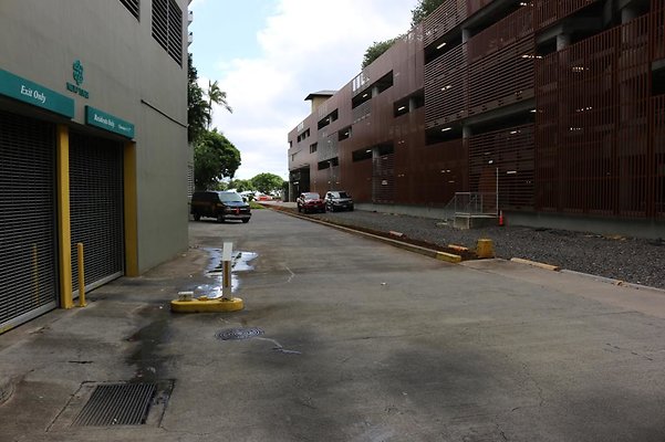 Back Alley and Loading Area