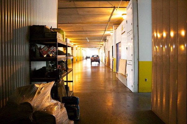 corner storage boxes POV of ground floor