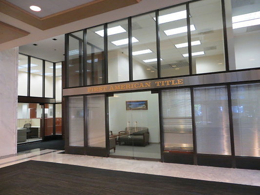 First American Title 1st floor TOPA Bldg Nicole 531.0444 First American Title 1st floor TOPA Bldg Nicole 531.0444