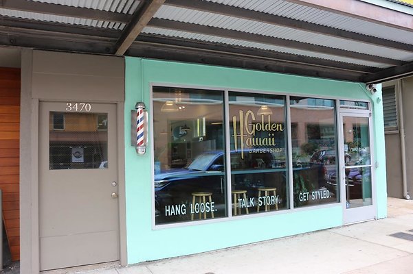 Kaimuki Golden Hawaii Barbershop 3472 Waialae Ave John & Grant 808.737.2000 Kaimuki Golden Hawaii Barbershop 3472 Waialae Ave John & Grant 808.737.2000