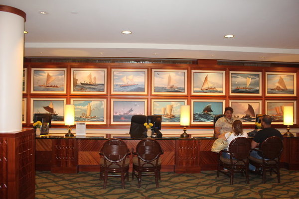 Reception desk Reception desk