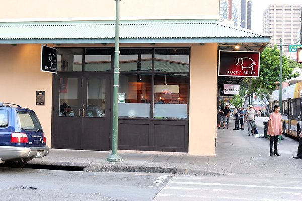 Lucky Belly 50 N Hotel St Tiffany 808.531.1888 Lucky Belly 50 N Hotel St Tiffany 808.531.1888