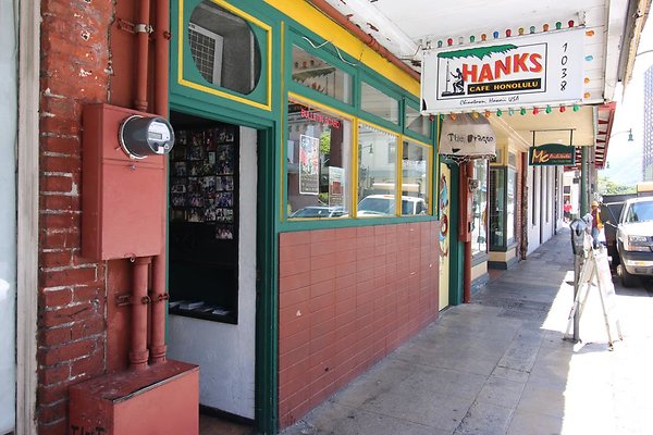 Hanks Cafe - Bar 1038 Nuuanu Ave James Tennant 808.221.1922 Hanks Cafe - Bar 1038 Nuuanu Ave James Tennant 808.221.1922