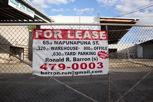 FOR LEASE - 653 Mapunapuna St.