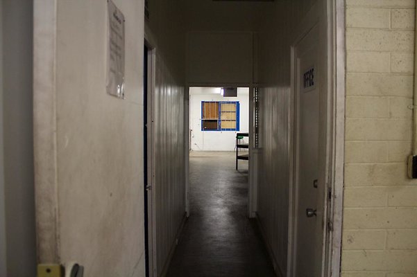 hallway opposite POV from warehouse room hallway opposite POV from warehouse room