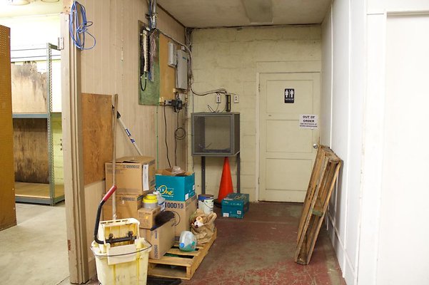 open room off hallway righthand side open room off hallway righthand side